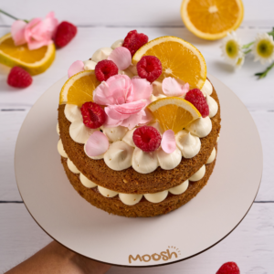 Torta con flores